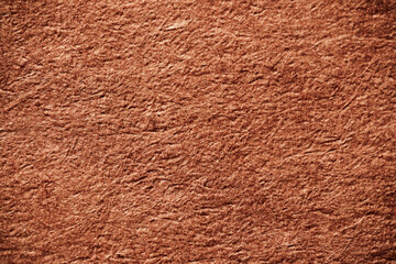 Close-Up of Brown Textured Paper Surface