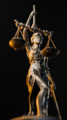 Legal Concept: Themis is Goddess of Justice and law
