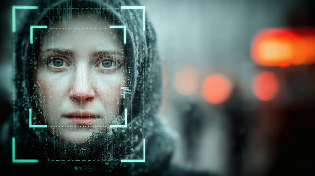 Facial Recognition Surveillance in a Cold, Urban Setting