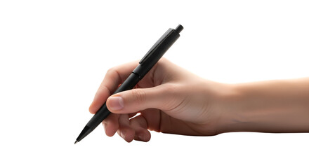 hand with pen