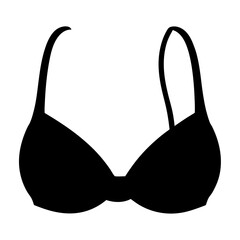 Elegant black bra with supportive straps, perfect for everyday comfort and style
