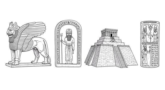 Ancient Civilizations: A Visual Journey Through History in Detailed Illustration