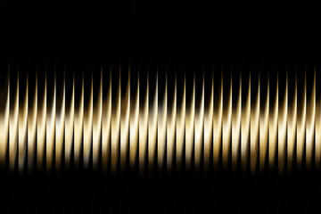 Abstract golden light streaks forming a modern dynamic pattern against a dark background with elegant motion.