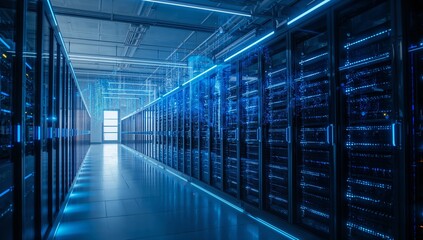 Enterprise Data Center Hosting Cloud Computing and Artificial Intelligence Solutions