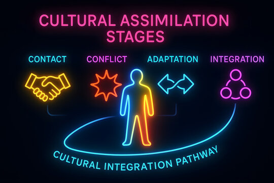 Cultural Assimilation Journey with Identity Transformation and Social Integration for Diversity Training