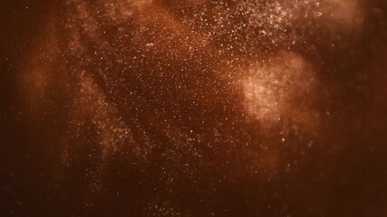 Gold particles floating background, Liquid gold, golden abstract backdrop. Golden dust abstract backdrop. Beautiful metallic yellow texture, swirls. Metallic paint closeup. Art Wallpaper waves surface - Powered by Adobe