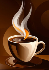 Obraz premium Blue pie slice with whipped cream on top in minimalist style 