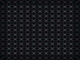 Luxury abstract geometric flower grid texture for wallpaper and fabric