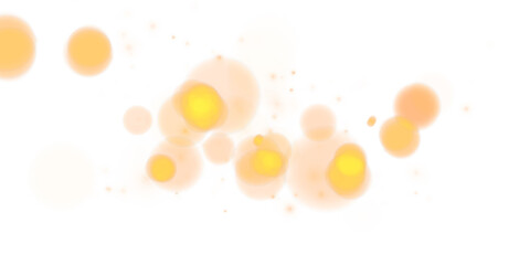 Golden glitter PNG lights abstract festive background