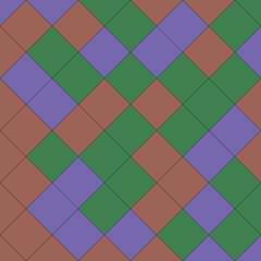 Abstract Diamond Pattern Background in Green, Purple, and Brown geometric texture tile shape design square diagonal backdrop surface