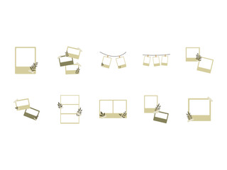 Aesthetic Polaroid Frame