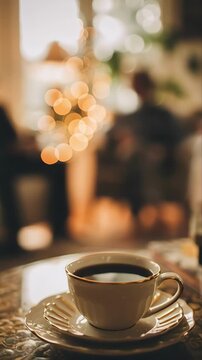 Movember mental health support theme in a warm living room: gentle motion, cozy light and calm decor; seamless loop for awareness campaigns, social headers and PSAs