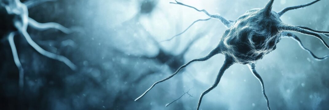 Exploring the intricate world of neurons in a close-up view highlighting their unique structures and functions - Powered by Adobe