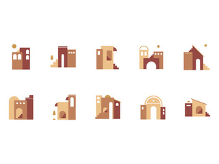 Architechtural Boho Illustration