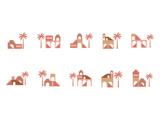 Architechtural Boho Illustration