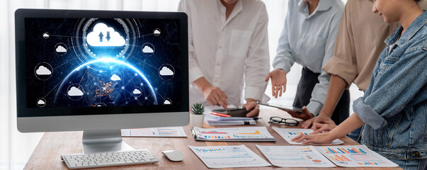 Cloud computing software for brisk remote work and personal data storage