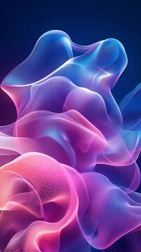 Colorful Abstract Dynamic Vertical HD Video Backgrounds &ndash; Modern Animation for Creative Use
