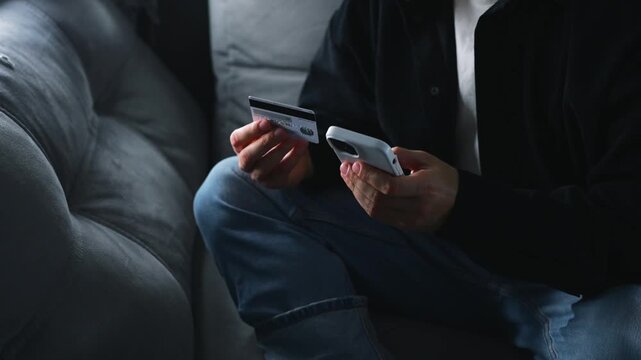 Using a credit card to pay for items during discount days.
Online shopping using your phone and bank card.
Paying for purchased items online.
Transferring funds to a bank account.
Finance, money