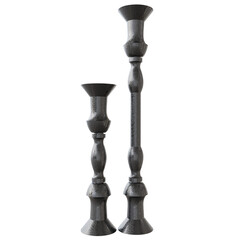 antique candlestick isolated