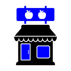 Green Grocer Shop Icon