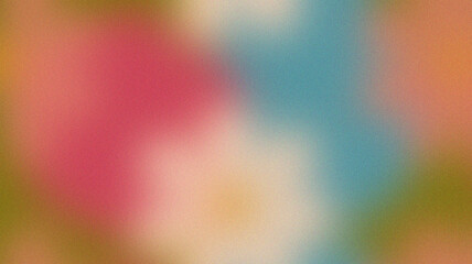 Abstract blurred background with vibrant colors soft pastel tones creating a dreamy and artistic effect perfect for modern design projects Isolated on White Background