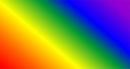 Vector solid lgbt color wide background with 
rainbow gradient. Fashionable graphic design. Texture. 
Striped wallpaper. Diagonal pattern. Colorful bright template.