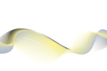 abstract waves design element