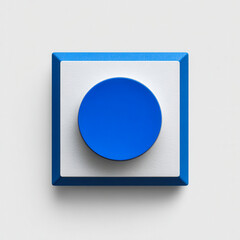 power button icon on white background