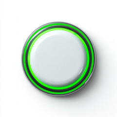 green round button