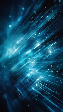 Technology Internet Network  Vertical Animation Backgrounds &ndash; Futuristic cyber Motion Graphic