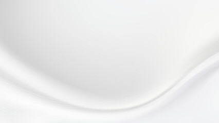 A luxurious and minimalist abstract background with a soft, white silk wave.