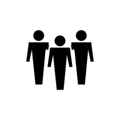 People icon vector for web and mobile app. person sign and symbol. User Icon vector