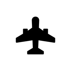 Plane icon vector for web and mobile app. Airplane sign and symbol. Flight transport symbol. Travel sign. aeroplane