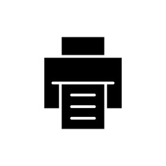 Print icon vector for web and mobile app. printer sign and symbol