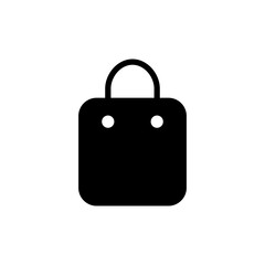 Shopping bag icon vector for web and mobile app. shopping sign and symbol