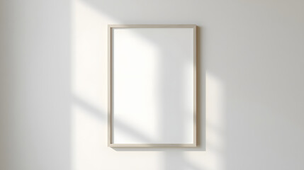 Minimal White Frame Mockup