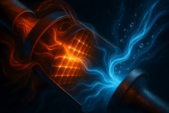 Diesel Oxidation Catalyst with Exhaust Gas Conversion Energy Waves