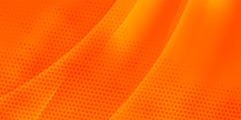 Abstract orange vector background with stripes, 2020 Color Trends. Lush Lava