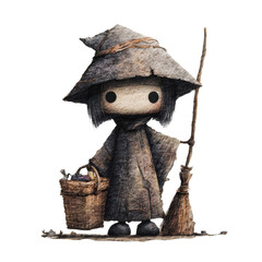 Halloween Cute and Spooky Witch