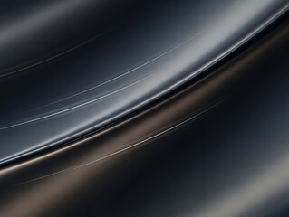 A minimalist dark metallic gradient background with glossy reflections and smooth transitions, perfect for luxury branding and elegant modern wallpapers.