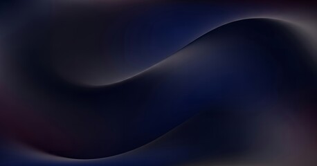 Obraz premium A sleek dark gradient background with glossy deep blue tones and cinematic light transitions, perfect for wallpapers, modern UI/UX, and tech branding.