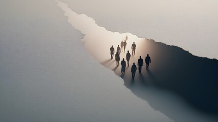 現代アートの人物イラスト集