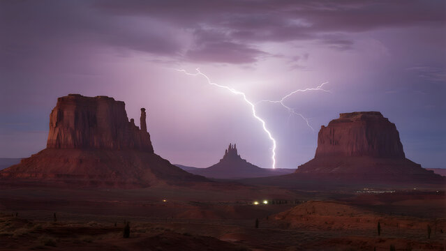 Lightning strike