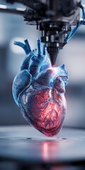 Advanced cardiac anatomy and medical technology showcasing innovative diagnostic procedures, modern cardiology research, and cutting-edge healthcare solutions