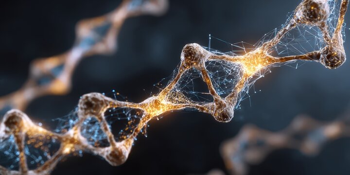 Detailed molecular structure of a chemical compound highlighting bonds, atomic elements, scientific research, laboratory analysis, and innovative chemistry developments