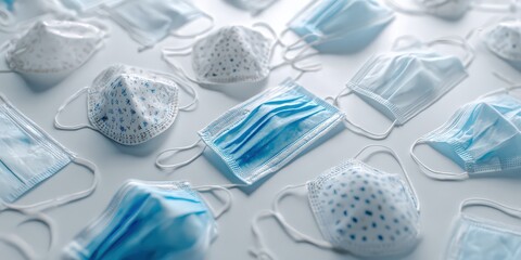 High-quality disposable masks for health protection, virus prevention, and safety in medical, healthcare, and daily use with comfortable fit and reliable filtration