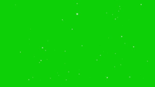 twinkling stars glow fields flying in galaxy space starburst light. alpha Beautiful stars twinkling at night. luxury small white stars on black background, retro sparkles blinking. White glowing twink