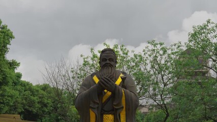 Confucius statue of the Confucian school