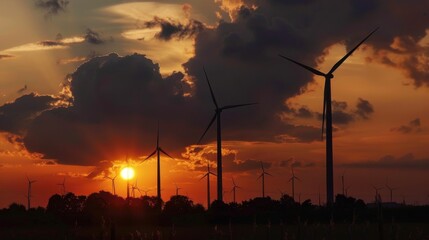 Renewable Wind Energy: Turbines, Windmills and Green Power for a Sustainable Environment