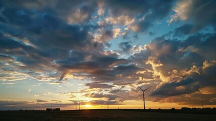 Renewable Wind Energy: Turbines, Windmills and Green Power for a Sustainable Environment